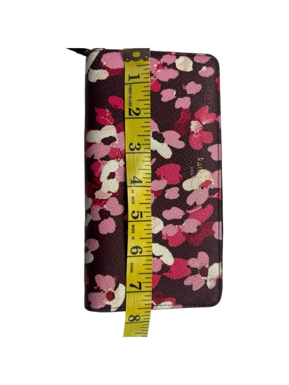Kate Spade New York Floral Print Zip Around Wallet Large Continental Style